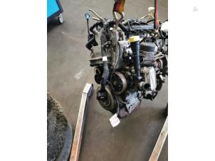 Motor van een Fiat Grande Punto (199) 1.3 JTD Multijet 16V 2009