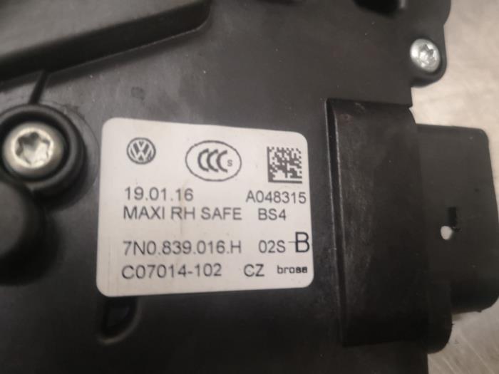 Sliding door lock mechanism, right Volkswagen Sharan 2.0 TDI 16V ...