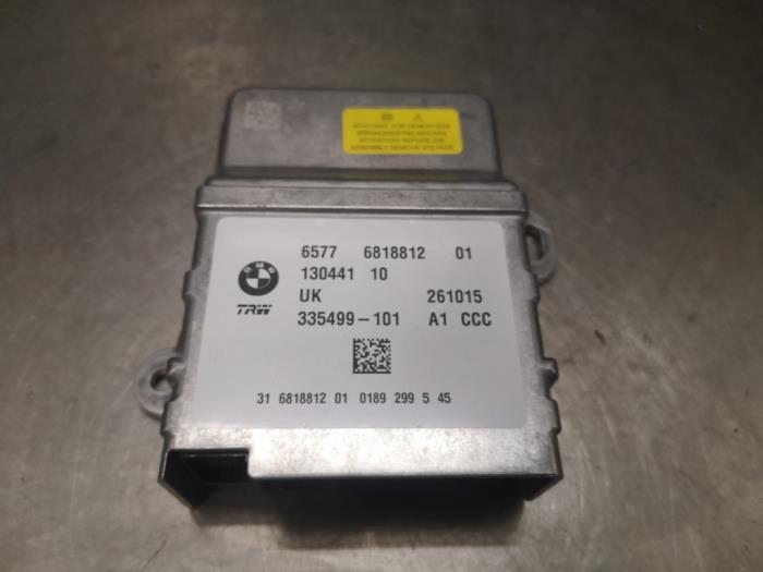 Airbag Module from a BMW X1 (E84) sDrive 20i 2.0 16V Twin Power Turbo 2011