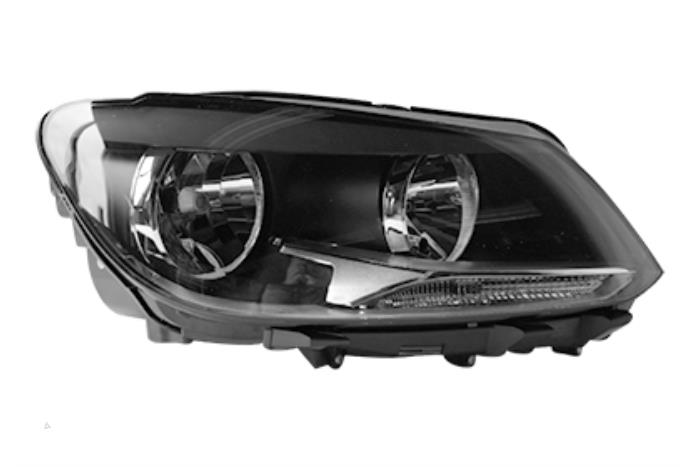 Reflektor prawy z Volkswagen Caddy Combi III (2KB,2KJ) 1.2 TSI 2012