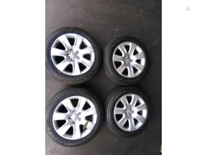Used Set of wheels + winter tyres Audi A8 (D4) Price on request offered by Bongers Auto-Onderdelen Zeeland