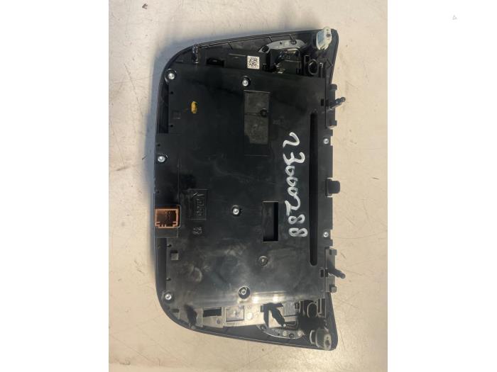 Heater control panel from a Peugeot 508 (8D) 1.6 HDiF 16V 2011