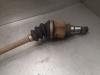 Front drive shaft, right from a Peugeot 107 1.0 12V 2006