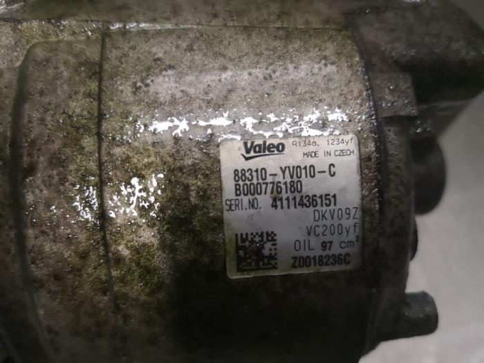 Bomba de aire acondicionado de un Toyota Aygo 2014