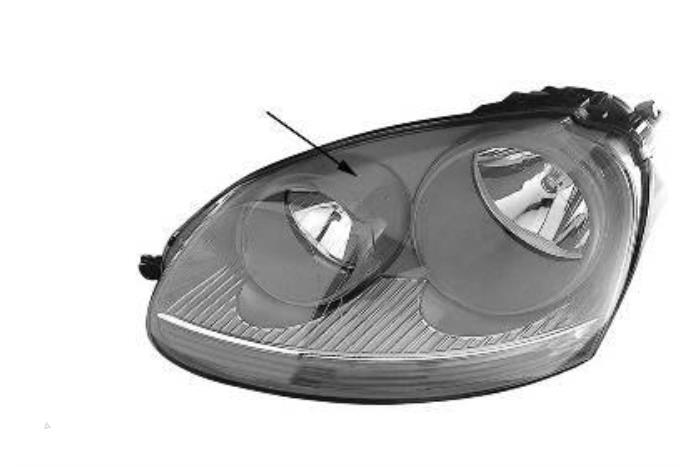 Headlight, left from a Volkswagen Golf V (1K1)  2008