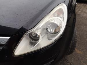 Used Headlight, left Opel Corsa D 1.4 16V Twinport Price on request offered by Bongers Auto-Onderdelen Zeeland
