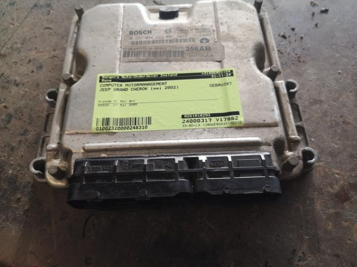 Used Engine management computer Jeep Grand Cherokee (WG/WJ) 2.7 CRD 20V Price on request offered by Bongers Auto-Onderdelen Zeeland