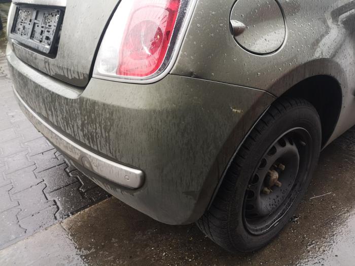 Pare-chocs arrière d'un Fiat 500 (312) 1.2 2009