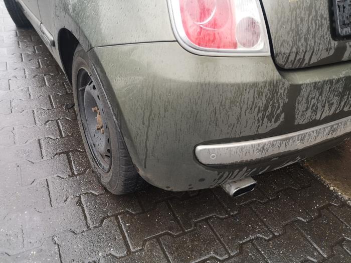 Pare-chocs arrière d'un Fiat 500 (312) 1.2 2009