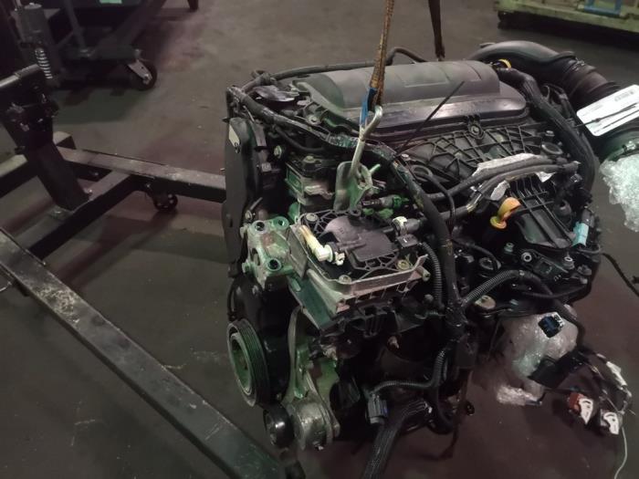 Engine from a Peugeot 5008 I (0A/0E) 2.0 HDiF 16V GT Autom. 2010