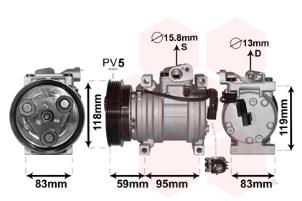 Neuf Pompe clim Kia Picanto (TA) 1.0 12V Prix € 250,00 Prix TTC proposé par Bongers Auto-Onderdelen Zeeland
