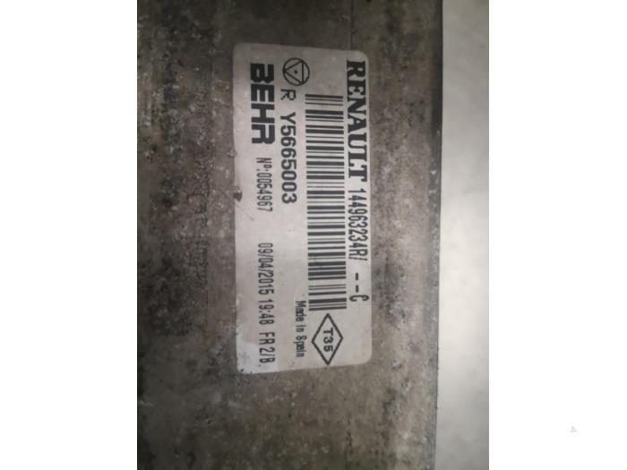 Intercooler d'un Mercedes-Benz Citan (415.6) 1.5 109 CDI 2015