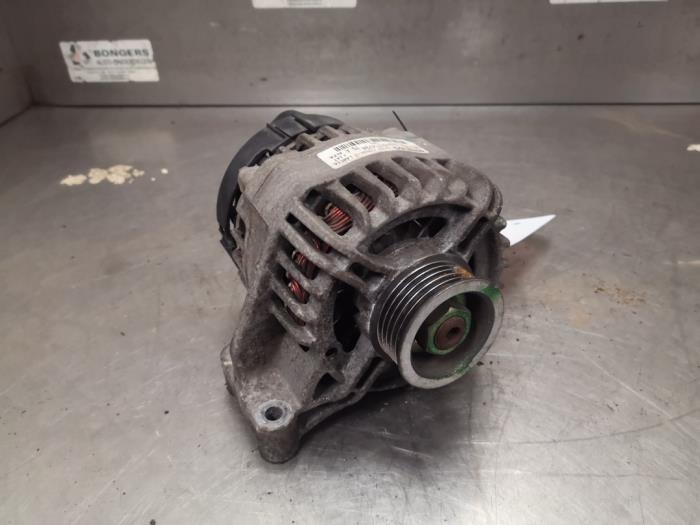 Dynamo Fiat Grande Punto (199), 2005 1.4, Halvkombi (Hatchback), Bensin, 1.368cc, 57kW (77pk), FWD, 350A1000, 2005-06 / 2012-10, 199AXB1; BXB1 (Begagnad)