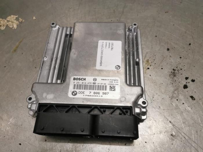 Used Engine management computer BMW 5 serie (E60) 525d 24V Price on request offered by Bongers Auto-Onderdelen Zeeland