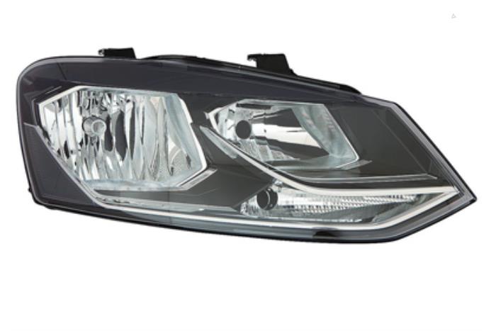 Nowe Reflektor prawy Volkswagen Polo V (6R) 1.2 TSI 16V BlueMotion Technology Cena € 151,25 Z VAT oferowane przez Bongers Auto-Onderdelen Zeeland