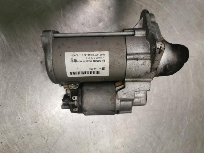 Gebrauchte Anlasser Opel Corsa E 1.4 16V Preis auf Anfrage angeboten von Bongers Auto-Onderdelen Zeeland
