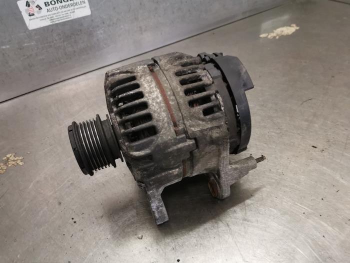 Dynamo Volkswagen Transporter T5, 2003 / 2015 1.9 TDi, Lieferwagen, Diesel, 1.896cc, 63kW (86pk), FWD, AXC, 2003-04 / 2009-11, 7HA; 7HH; 7HK (Gebraucht)
