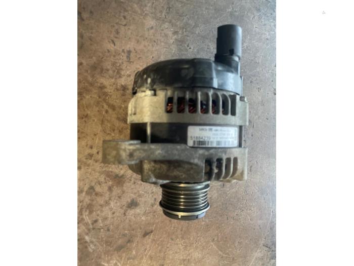 Dynamo Fiat 500X (334), 2014 1.4 Multi Air 16V, SUV, Benzin, 1.368cc, 100kW (136pk), FWD, 55263624, 2014-09, 334AXC (Gebraucht)