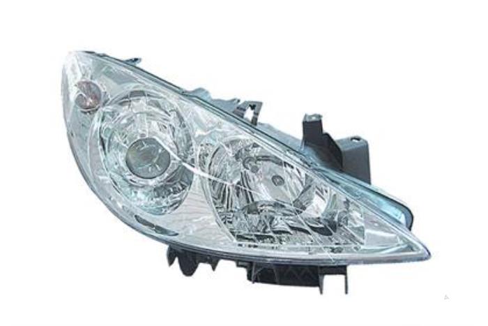 Nowe Reflektor prawy Peugeot 307 Cena na żądanie oferowane przez Bongers Auto-Onderdelen Zeeland