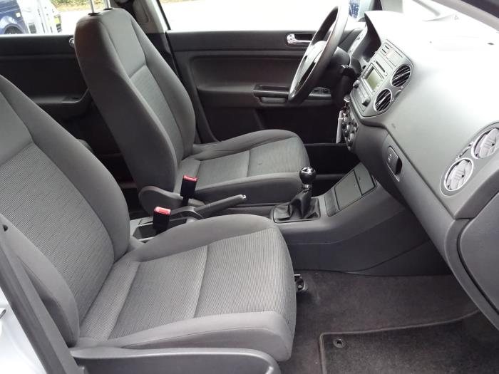 Juego y módulo de airbag de un Volkswagen Golf Plus (5M1/1KP) 1.9 TDI 105 2005