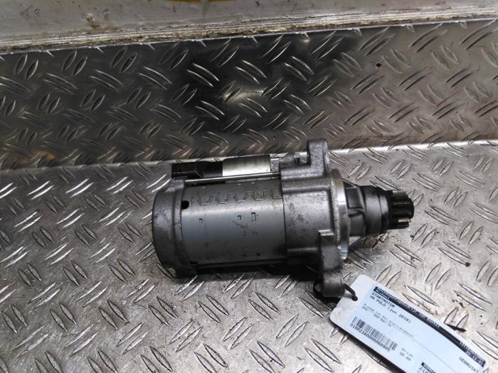 Begagnade Startmotor Volkswagen Polo VI (AW1) 1.0 MPI 12V Pris € 25,41 Inklusive moms erbjuds av Autodemontagebedrijf van Boxtel