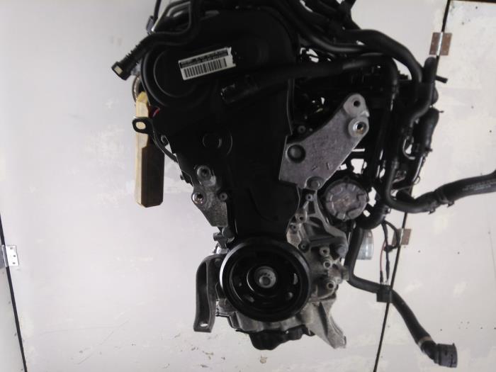 Motor van een Volkswagen Golf VII (AUA) 1.4 GTE 16V 2020