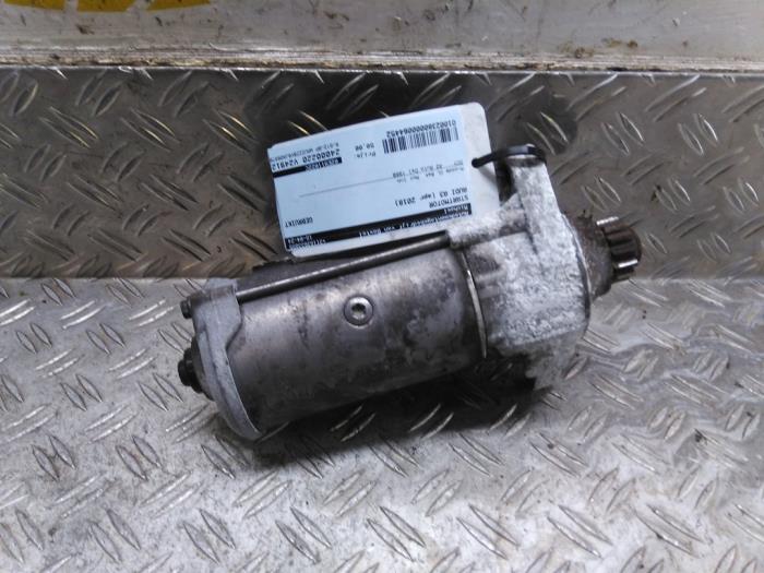 Used Starter Audi A3 Sportback (8VA/8VF) 2.0 TDI 16V Price € 50,82 Inclusive VAT offered by Autodemontagebedrijf van Boxtel