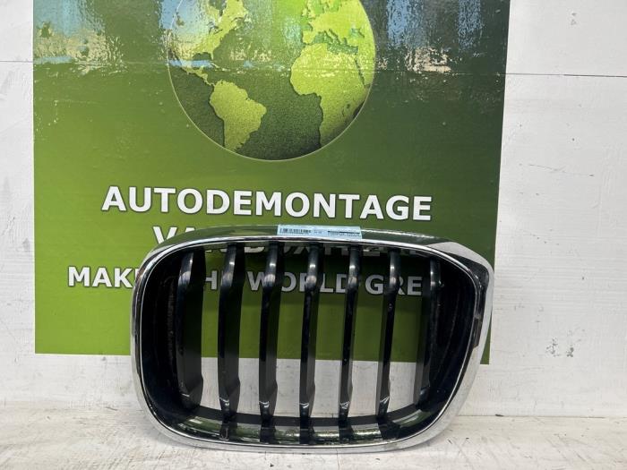 Begagnade Grill BMW X3 (G01) xDrive 30d 3.0 TwinPower Turbo 24V Pris € 42,00 Marginaltabell erbjuds av Autodemontagebedrijf van Boxtel