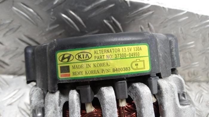 Begagnade Dynamo Kia Rio IV (YB) 1.0i T-GDi 100 12V Pris € 36,75 Marginaltabell erbjuds av Autodemontagebedrijf van Boxtel
