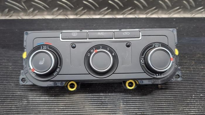 Używane Panel climatronic Volkswagen Transporter T6 2.0 TDI 150 Cena € 157,50 Procedura marży oferowane przez Autodemontagebedrijf van Boxtel