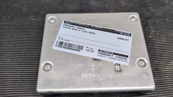 Gebrauchte Notfallmodul Toyota Aygo X 1.0 12V VVT-i Preis € 105,00 Margenregelung angeboten von Autodemontagebedrijf van Boxtel