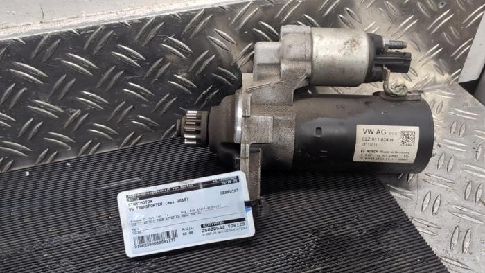 Gebrauchte Anlasser Volkswagen Transporter T6 2.0 TDI DRF Preis € 63,00 Margenregelung angeboten von Autodemontagebedrijf van Boxtel