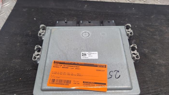 Used Engine management computer Renault Arkana (RJLL) 1.3 TCe 140 16V Price € 157,50 Margin scheme offered by Autodemontagebedrijf van Boxtel