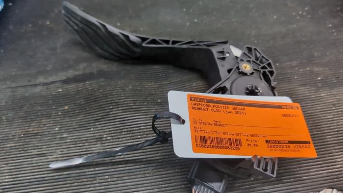 Begagnade Gaspedalsensor Renault Clio V (RJAB) 1.5 Blue dCi 100 Pris € 26,25 Marginaltabell erbjuds av Autodemontagebedrijf van Boxtel