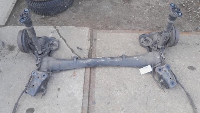 Gebrauchte Hinterachse Vorderradantrieb Opel Corsa F (UB/UH/UP) 1.2 12V 75 Preis € 147,00 Margenregelung angeboten von Autodemontagebedrijf van Boxtel