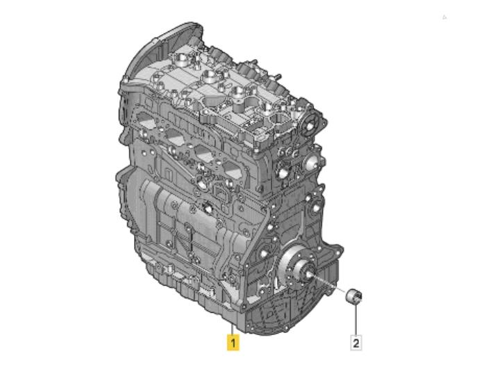 Motor Volkswagen Golf VIII (CD1), 2019 2.0 GTI 16V, Fließheck, Benzin, 1.984cc, 180kW (245pk), FWD, DNPA, 2020-08 (Gebraucht)