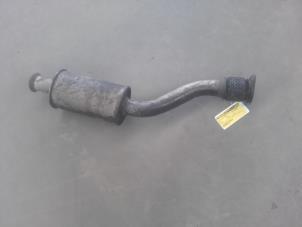 Used Exhaust middle silencer Opel Vivaro 1.9 DTI 16V Price on request offered by Akkie Stomphorst Autodemontage