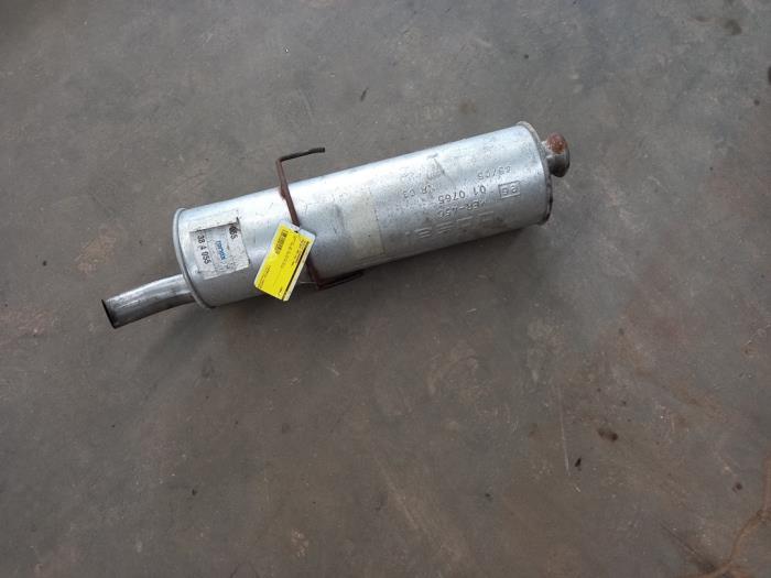 Silencieux Arrière Complet Pour Peugeot 205 1.8D 1.9D (1983-2001) - Neuf BFC, Garantie 2 Ans