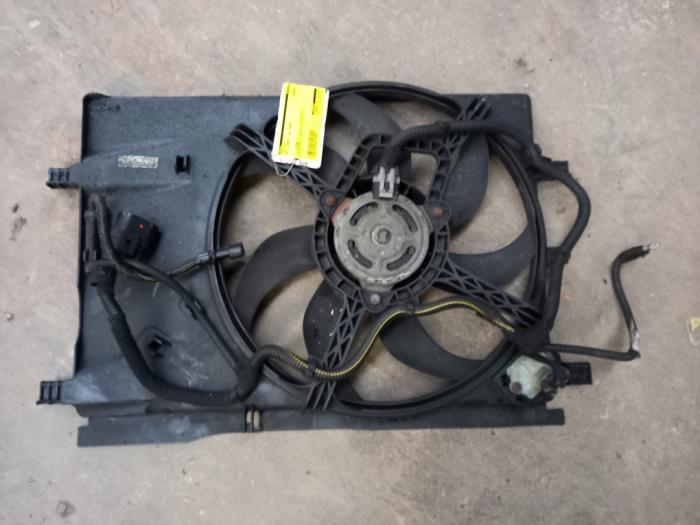 Cooling fans from a Opel Corsa D 1.2 16V 2008