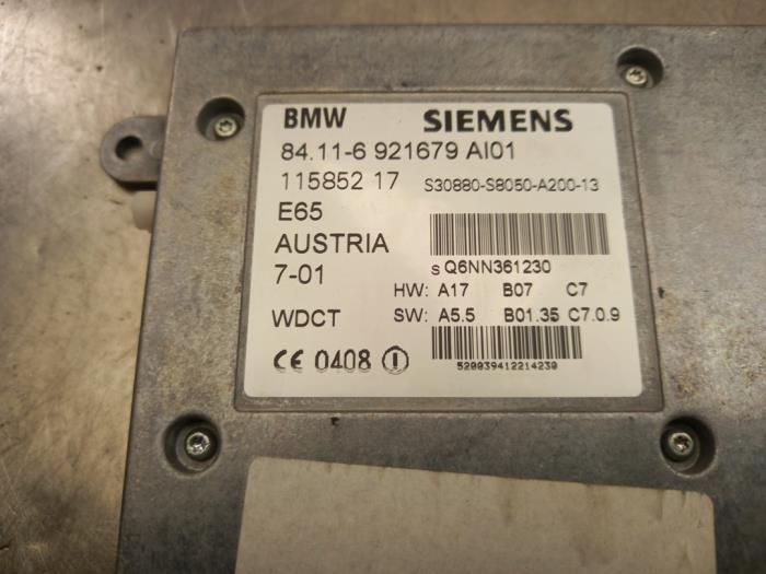 Phone module from a BMW 7 serie (E65/E66/E67) 745i,Li 4.4 V8 32V 2002