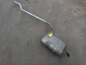 Used Exhaust rear silencer Toyota Corolla (EB/WZ/CD) 1.4 16V VVT-i Price on request offered by Akkie Stomphorst Autodemontage