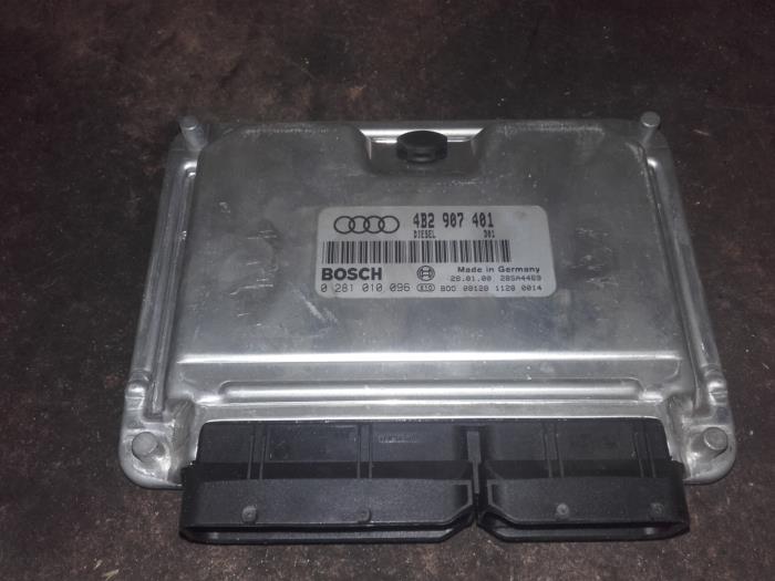 Steuergerät Motormanagement van een Audi A6 Quattro (C5) 2.5 TDI V6 24V 2000