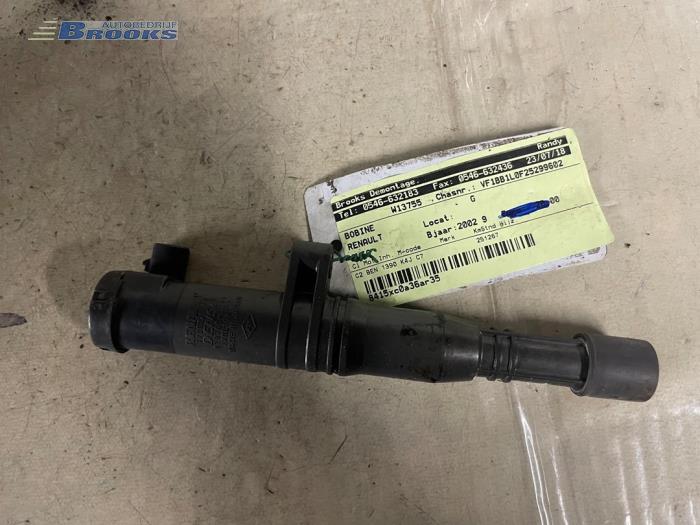 Usagé Bobine Renault Clio II (BB/CB) 1.4 16V Prix € 20,00 Règlement à la marge proposé par Autobedrijf Brooks