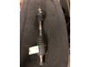 Front drive shaft, left from a Mercedes A (W168), 1997 / 2004 1.4 A-140, Hatchback, Petrol, 1.397cc, 60kW (82pk), FWD, M166940, 1997-07 / 2004-08, 168.031; 168.131 2001