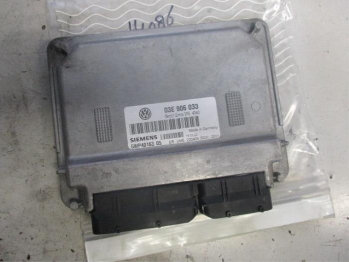 Begagnade Dator, motorstyrning Volkswagen Polo IV (9N1/2/3) 1.2 12V Pris € 90,00 Marginaltabell erbjuds av Autobedrijf Brooks
