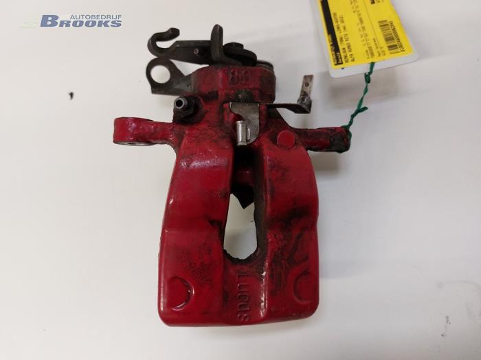 Rear brake calliper, left from a Alfa Romeo MiTo (955) 1.3 JTDm 16V Eco 2012