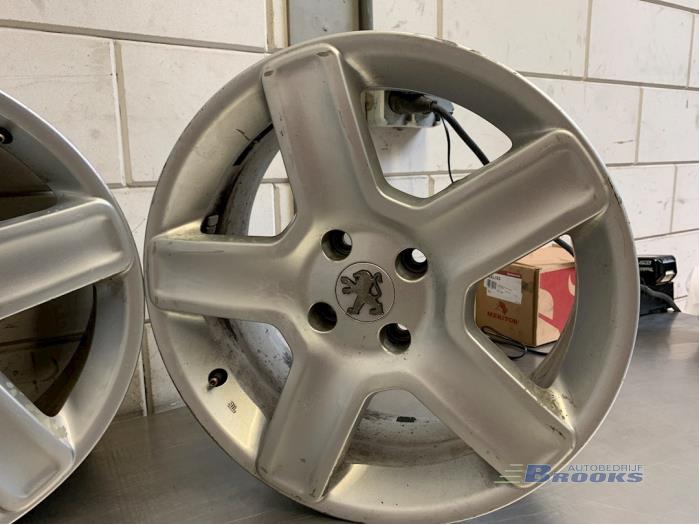 Set of wheels - Alloy PEUGEOT - Autobedrijf Brooks