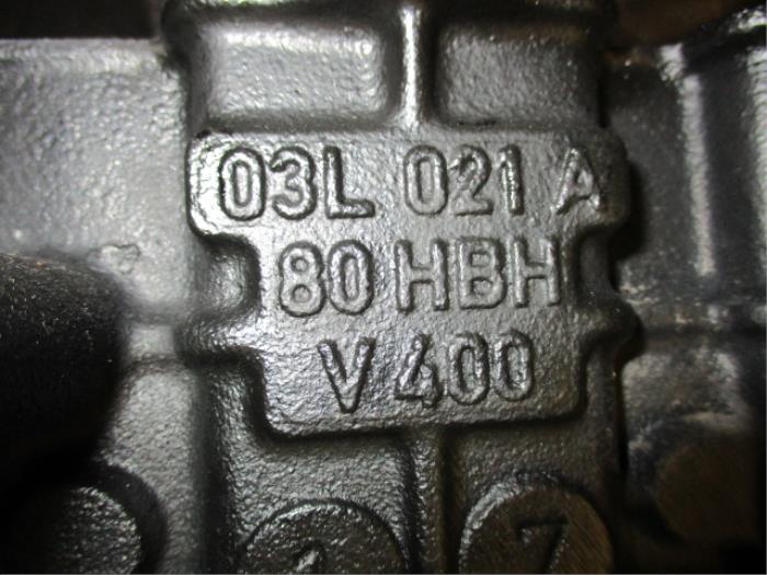 Motor Unterblock van een Volkswagen Tiguan (5N1/2) 2.0 TDI 16V 4Motion 2008