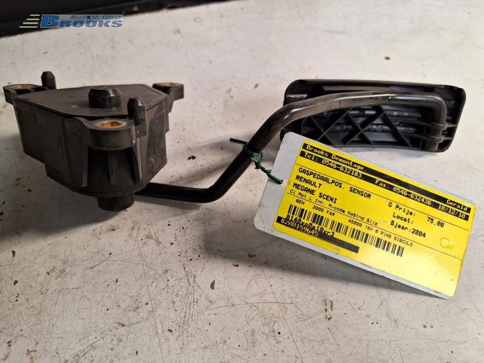 Begagnade Gaspedalsensor Renault Megane Scenic Pris € 37,50 Marginaltabell erbjuds av Autobedrijf Brooks