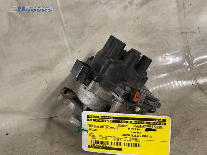 Used Ignition system (complete) Mazda 121 (DB) 1.3i GL,GLX,Top 16V Price € 37,50 Margin scheme offered by Autobedrijf Brooks